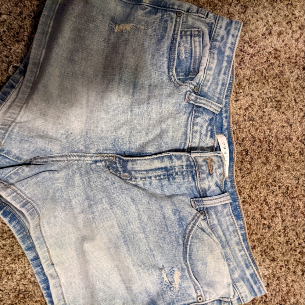 Eunina Delilah denim shorts